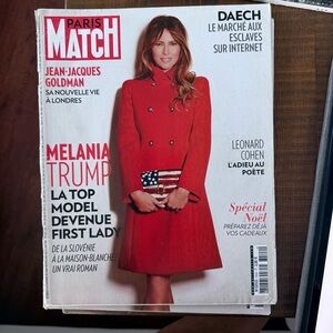 PARIS MATCH 3522 Melania Trump Léonard Cohen Daesh Goldman
